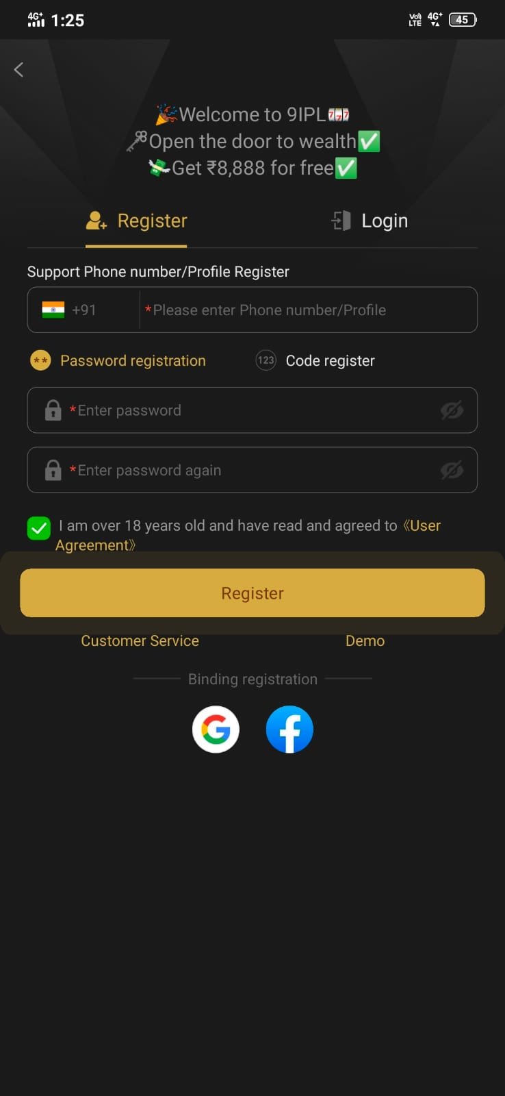 9IPL game casino app bonus earning